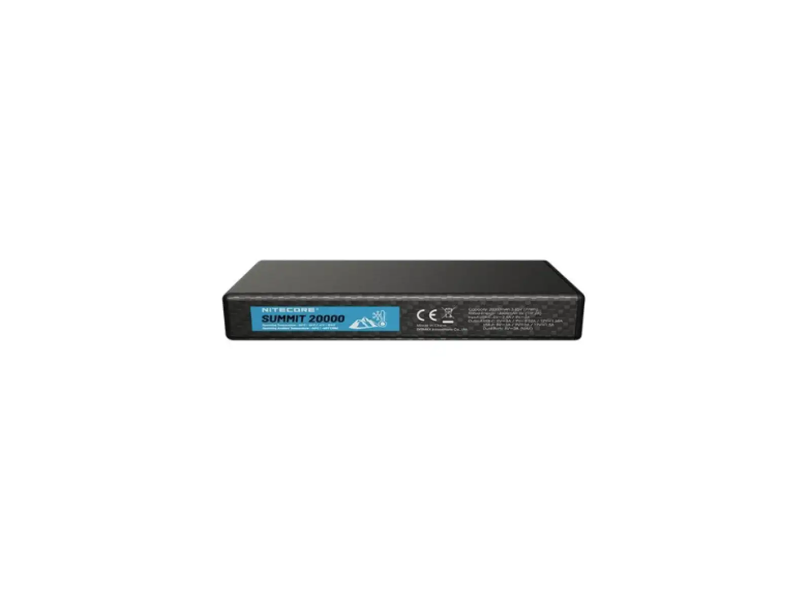 Nitecore high-performance Power Bank for freezing temperatures SUMMIT 20000, USB-C, up to 3A output, 20000 mAh