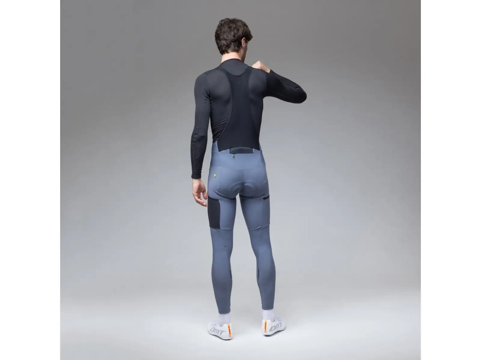 Alé Off Road - Gravel Stones Cargo 2.0 men's winter cycling pants Steel