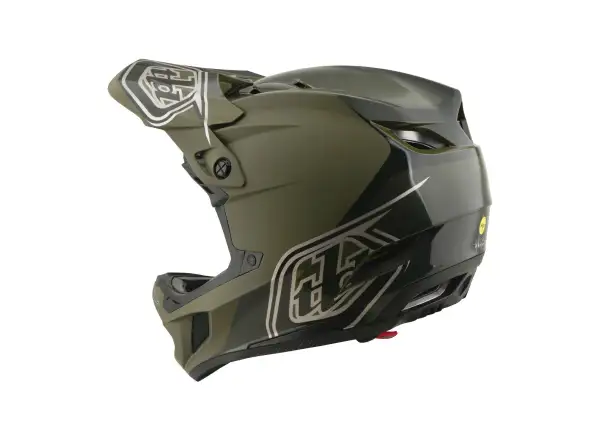 Troy Lee Designs D4 Polyacryte Mips helmet Shadow Beetle