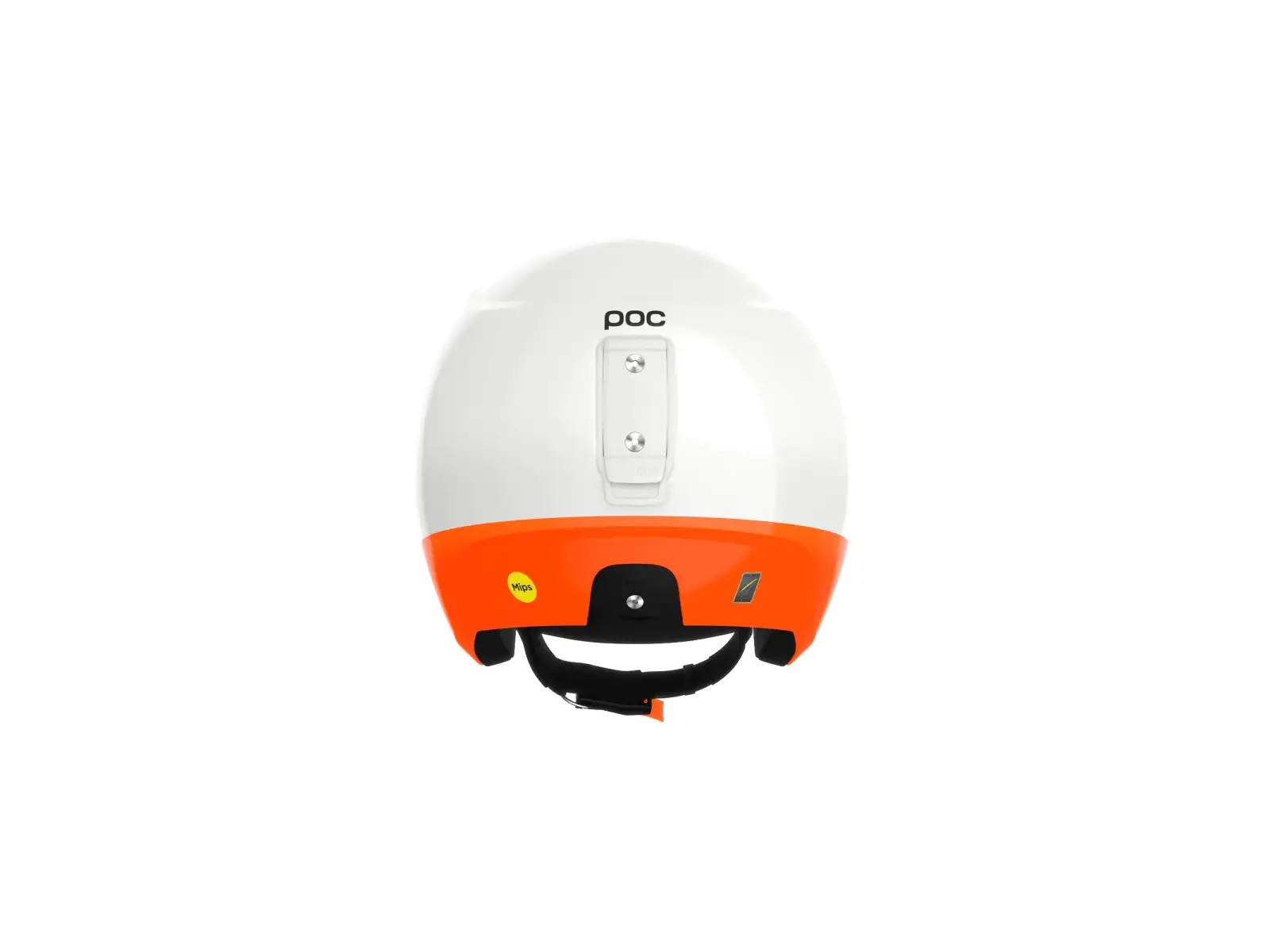 POC Skull Dura X MIPS ski helmet Hydrogen White/Fluorescent Orange