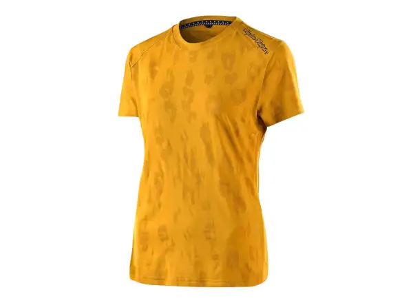 Troy Lee Designs Lilium women's jersey short sleeve Jacquard honey