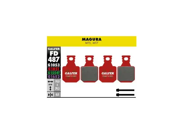Galfer FD487 Advanced brake pads for Magura MT5, MT7