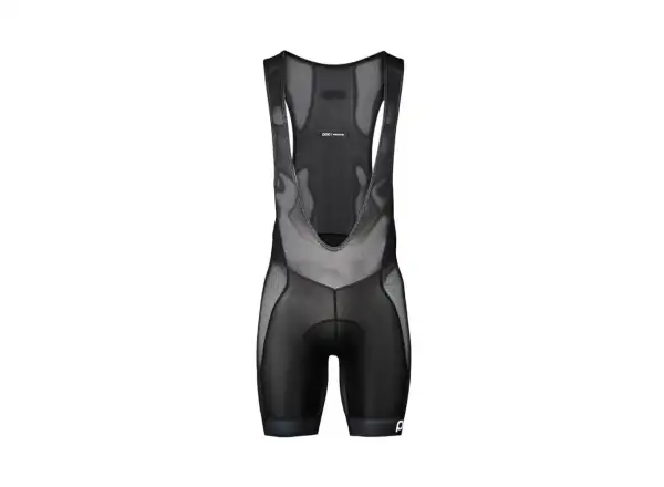 POC MTB Air Layer Bib men's inner shorts with pad and suspenders Uranium Black
