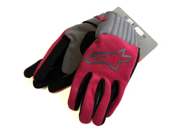 Alpinestars A-Dura children's gloves Red Fluo