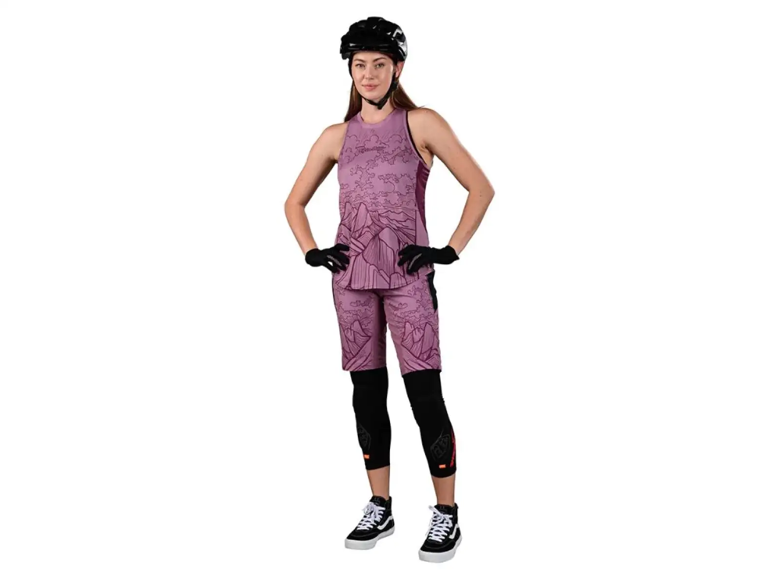 Troy Lee Designs Luxe Micayla Women's tank top Gatto Rosewood