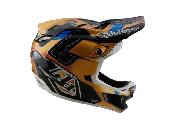 Troy Lee Designs D4 Composite full-face helmet Royalty Black/Gold