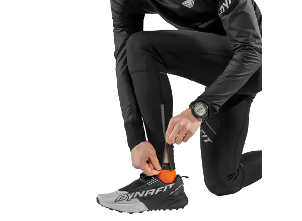 Dynafit Winter Running Tights men's running leggings Black Out