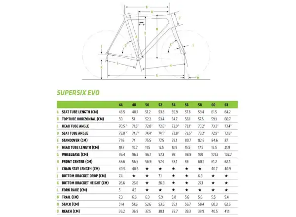 Cannondale Super Six Evo 105 SLV road bike