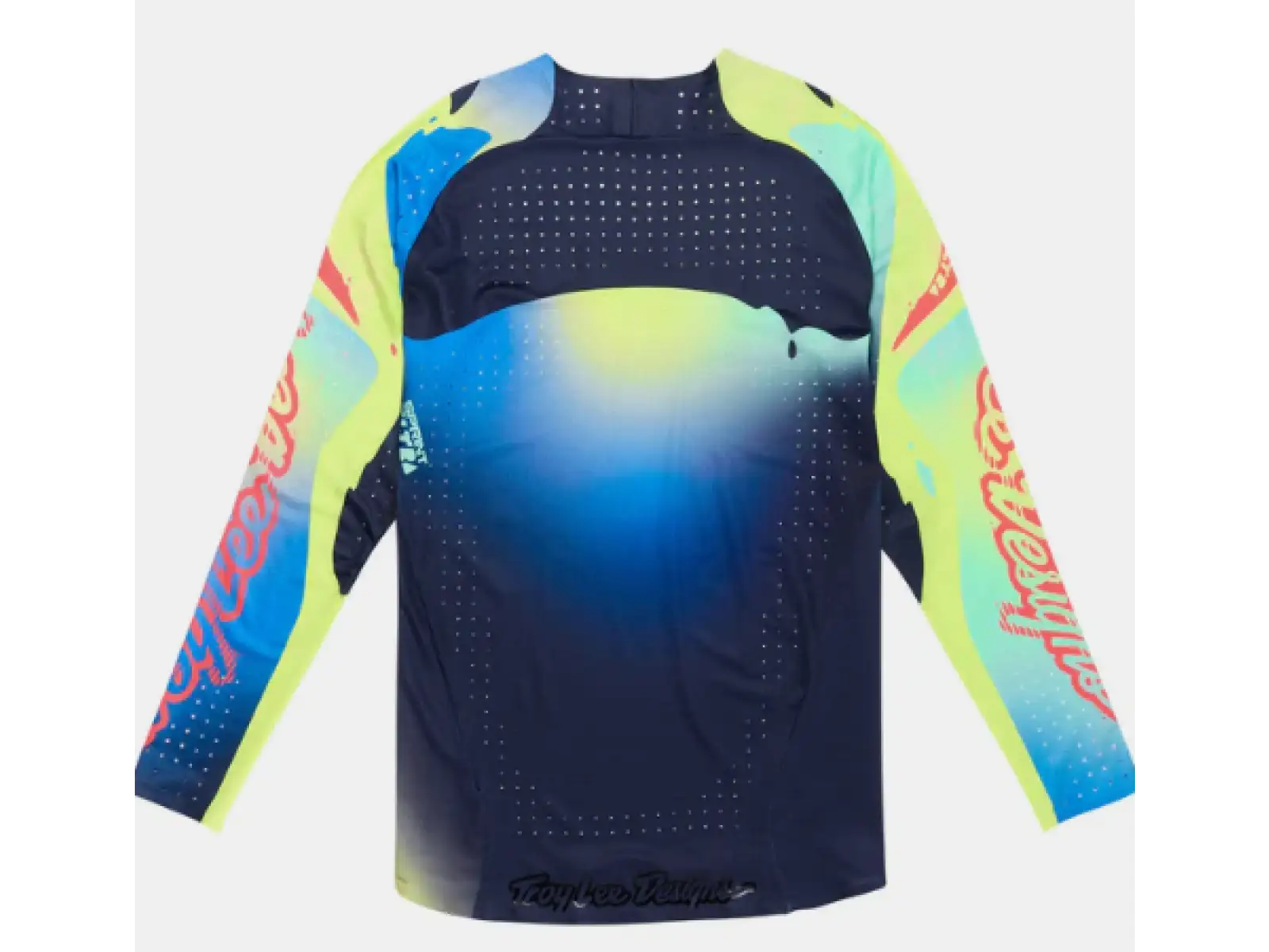 Troy Lee Designs Sprint Ultra Drip men's long sleeve jersey Glo Yellow