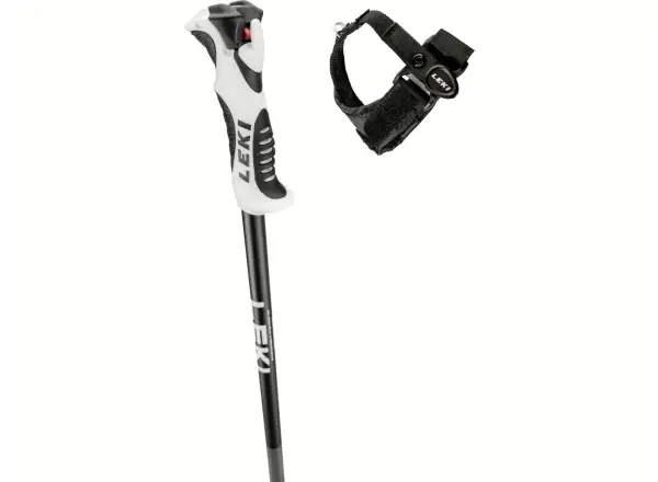 Leki Bold S alpine poles Dark Anthracite/Black/White