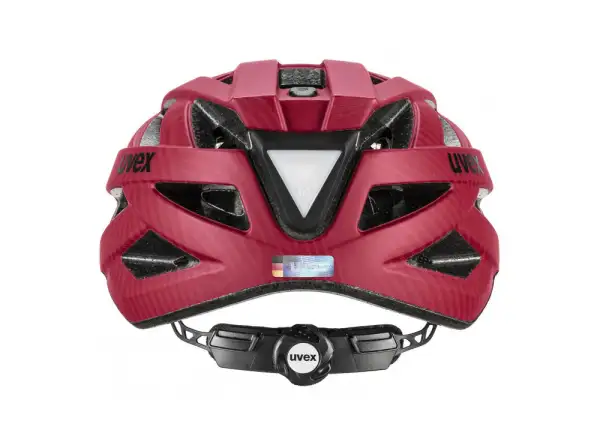 Uvex City I-VO helmet Ruby Red Matt