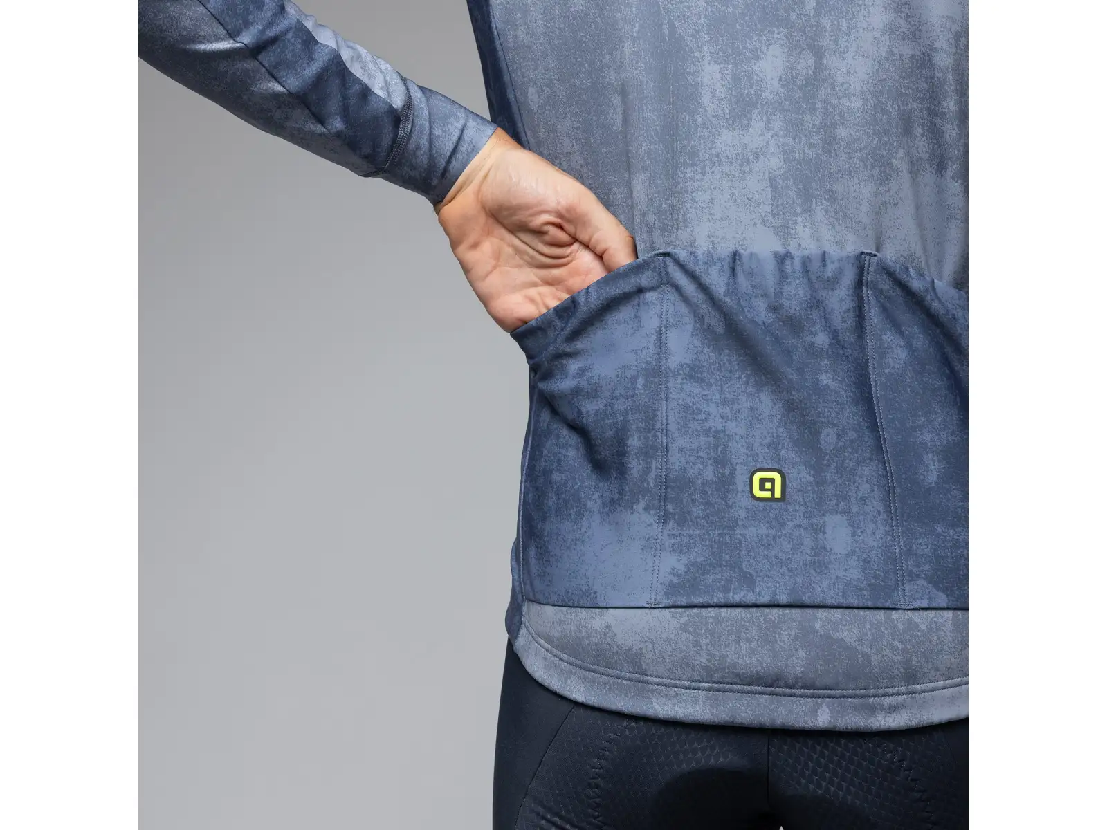 Alé PR-E Profile men's winter cycling jacket Powder Blue