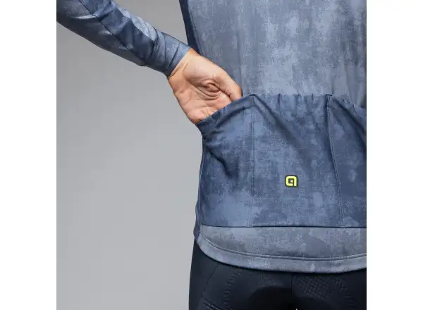 Alé PR-E Profile men's winter cycling jacket Powder Blue