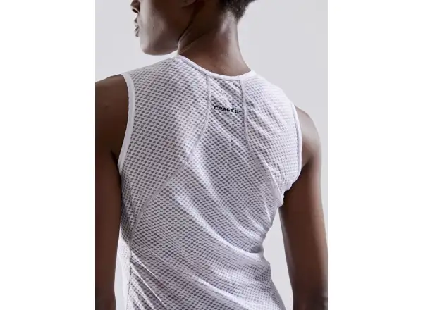 Craft Mesh Superlight women's functional sleeveless T-shirt white