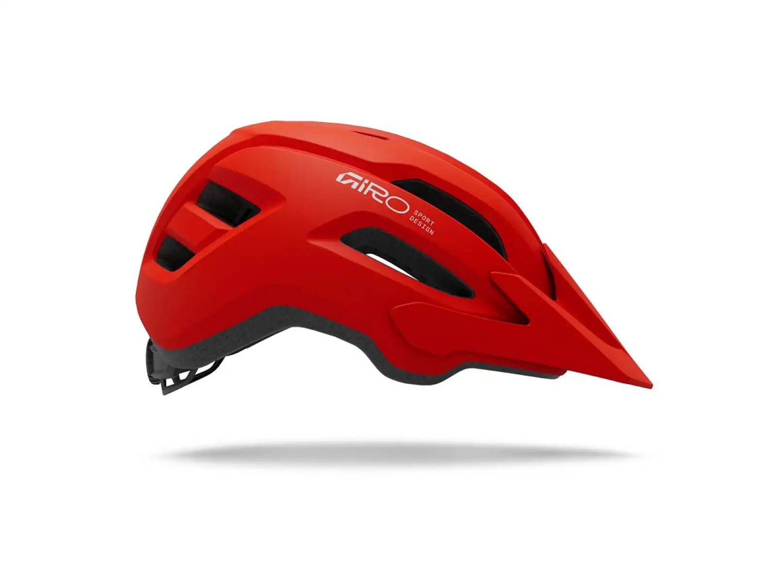Giro Fixture II helmet Mat Flame Red