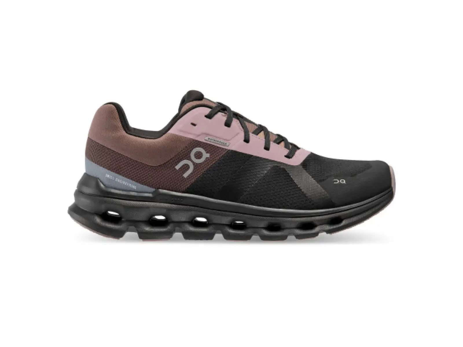 On Cloudrunner Waterproof Running Shoes Women Black/Grape