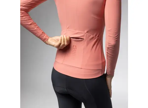 Alé R-EV1 Warm Race 2.0 women's insulated jersey long sleeve Baroque Rose