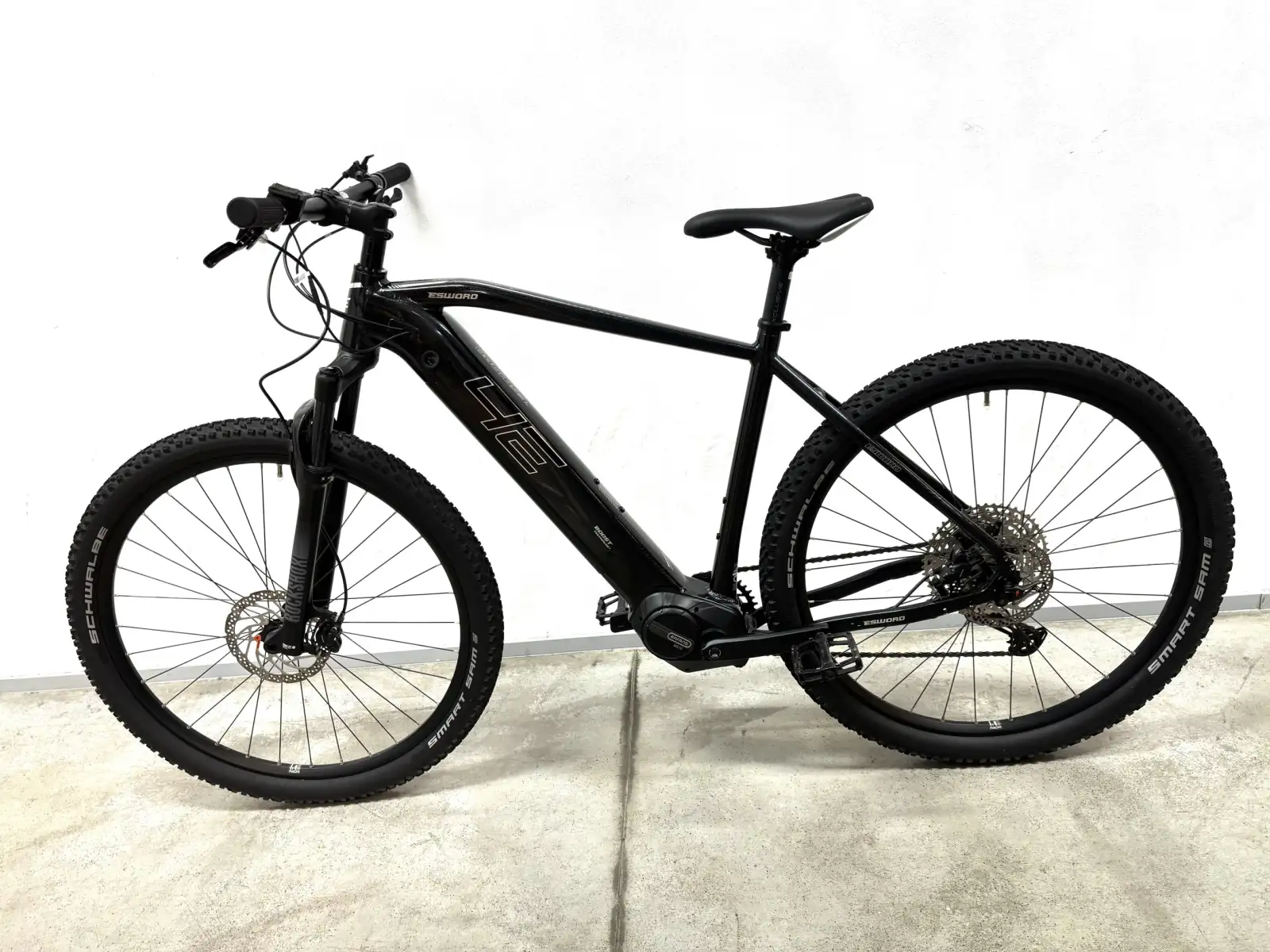 4EVER Esword Team 835 mountain e-bike Pearlized black/silver - Verified
