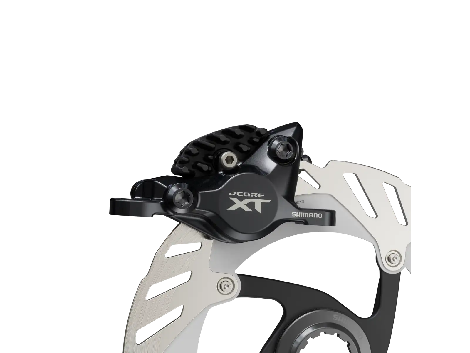 Shimano Deore XT BR-M8200 brake caliper - metal pads with cooler