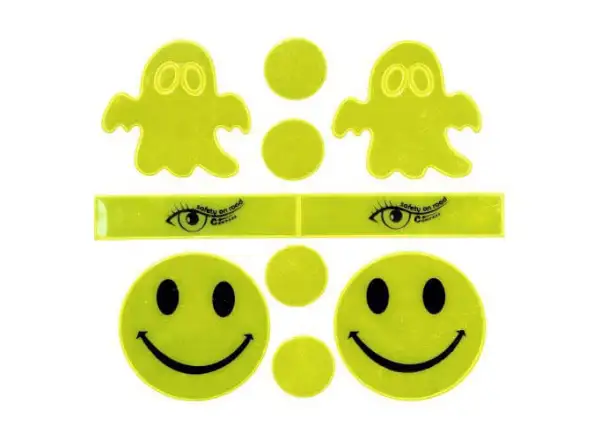 Compass set of reflective stickers
