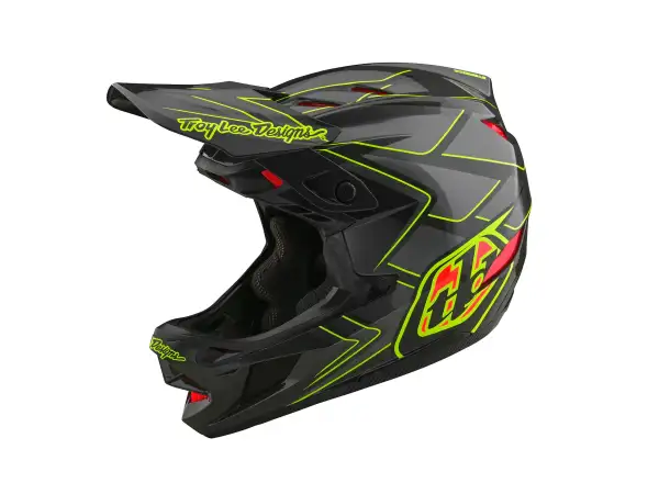 Troy Lee Designs D4 Composite Ghostwing helmet Gray