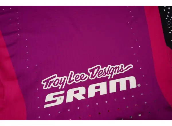 Troy Lee Designs x SRAM Sprint Ultra men's jersey long sleeve Radioscape Fuchsia