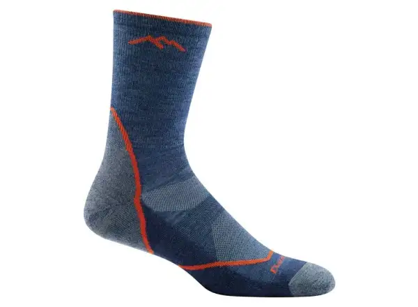Darn Tough Light Hiker Micro Crew Lightweight Cushion men's socks Denim