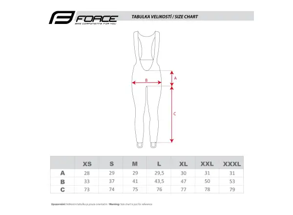 Force Z68 winter bib tights without pad