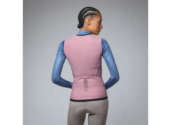 Alé PR-E Thermo 2.0 women's cycling vest Antique Pink