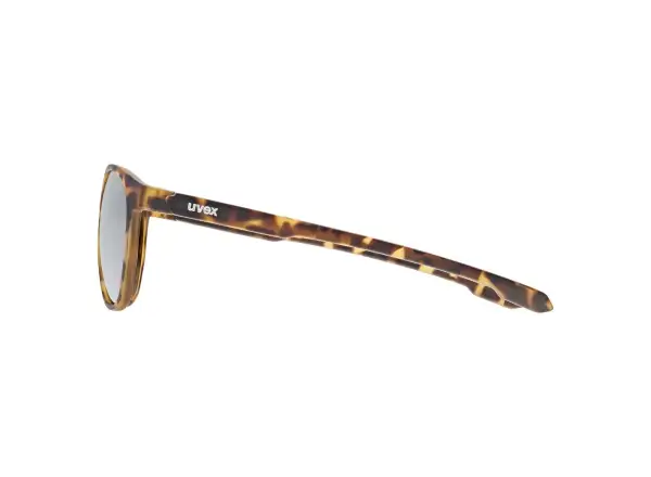 Uvex LGL 54 sunglasses Havana Matt/Litemirror Silver