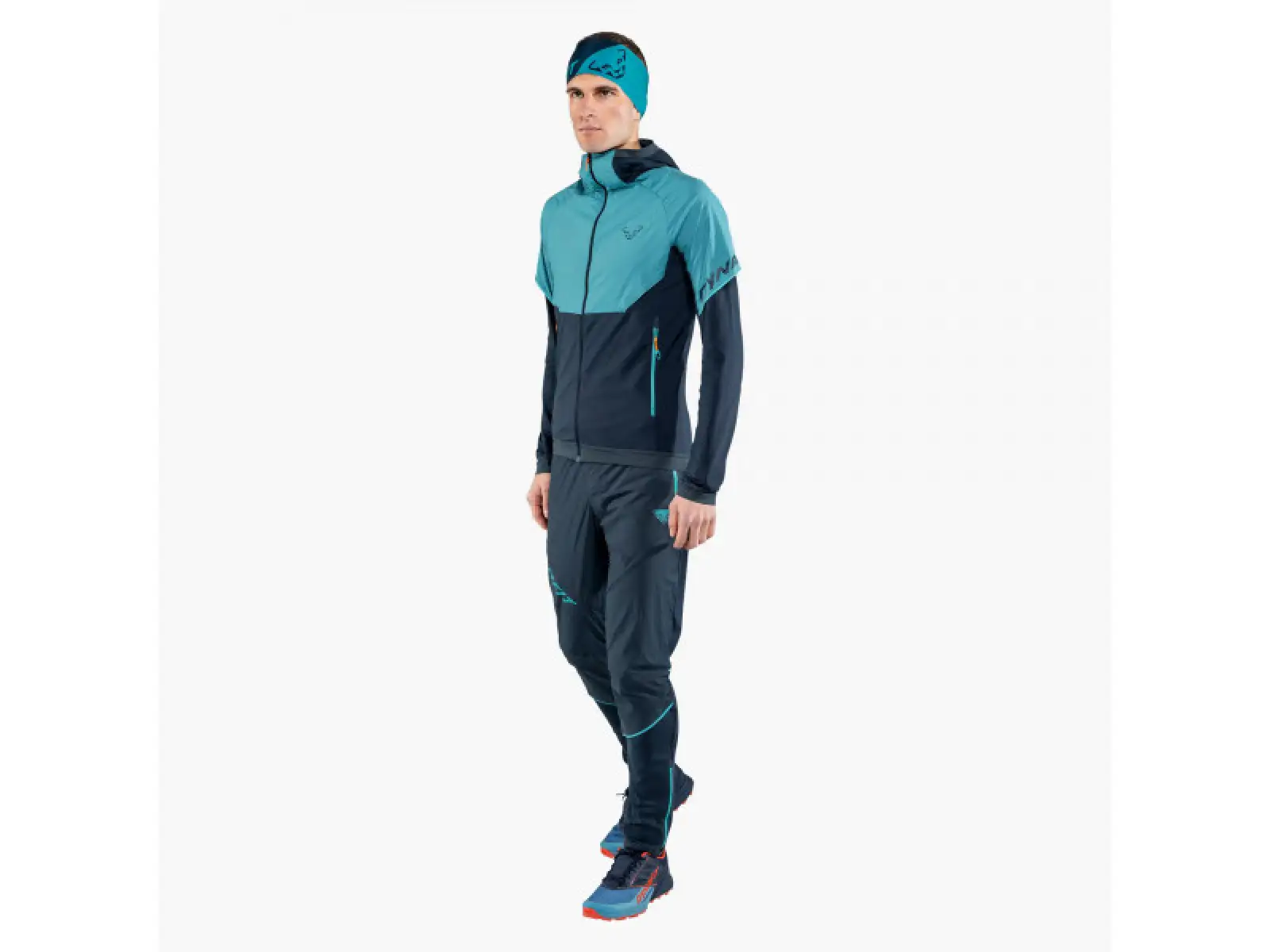 Dynafit Alpine Hybrid running jacket men's Storm Blue