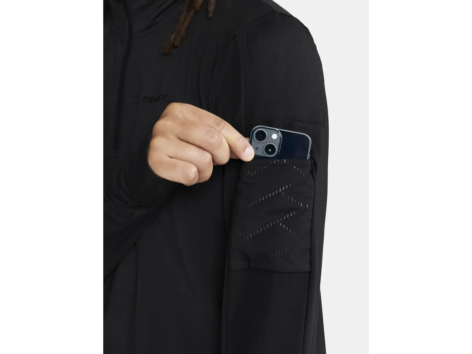 Craft ADV SubZ men's running shirt long sleeve black