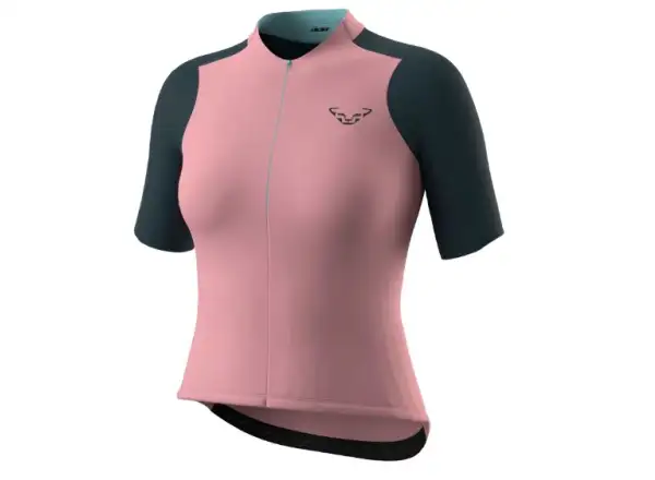 Dynafit Ride Light 1/2 zip women's jersey short sleeve Mokarosa