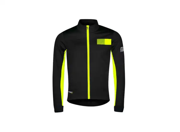 Force Frost Kid children's jacket black/fluo yellow