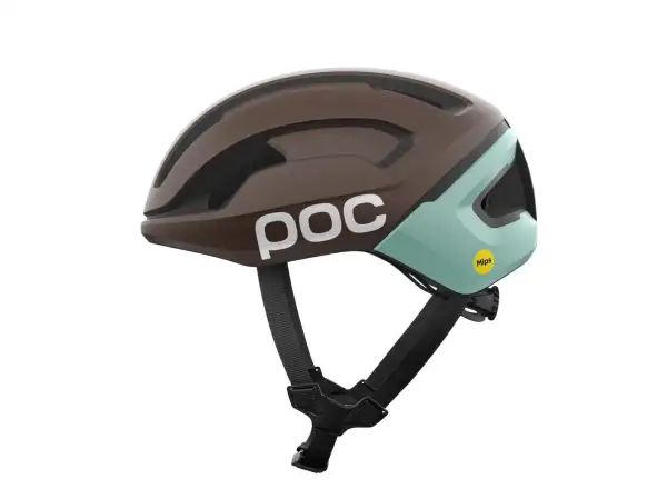 POC Omne Air MIPS helmet Bronzite Brown Matt/Lazurite Blue Matt