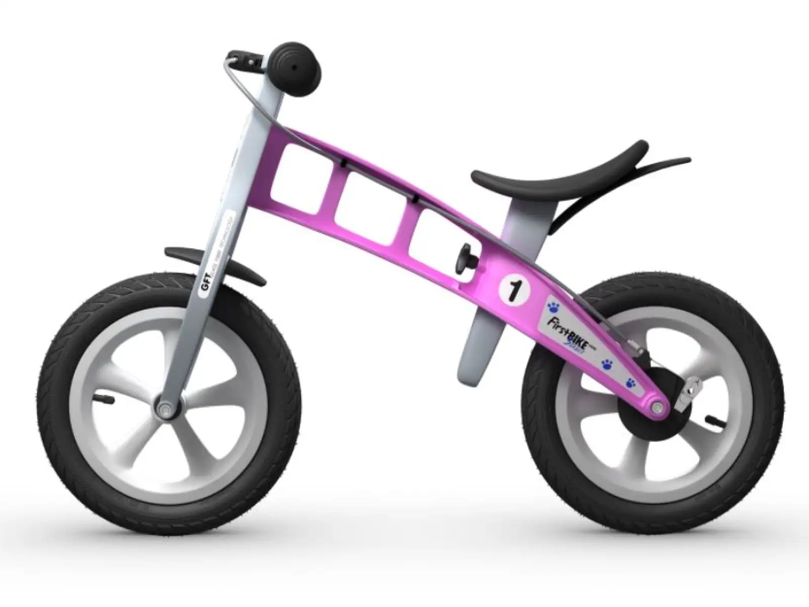 First Bike Street children's balance bike pink