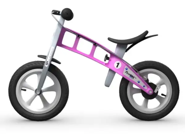 First Bike Street children's balance bike pink