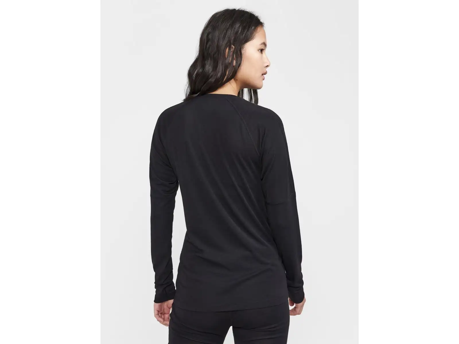 Craft ADV Wool Merino women's long sleeve shirt Black