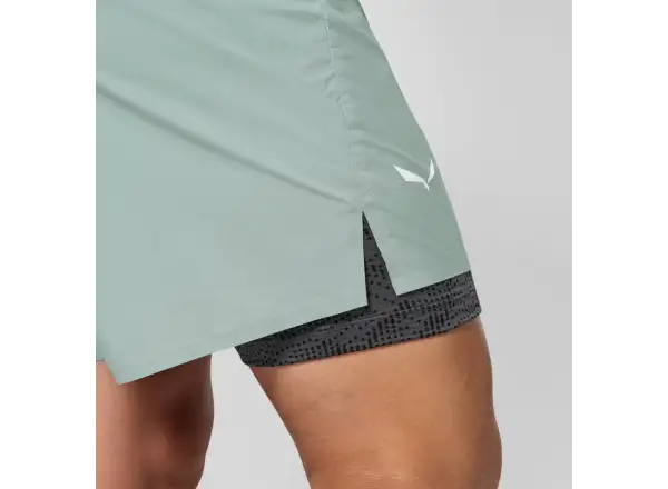 Salewa Pedroc Durastretch 2-in-1 men's shorts Willow Green