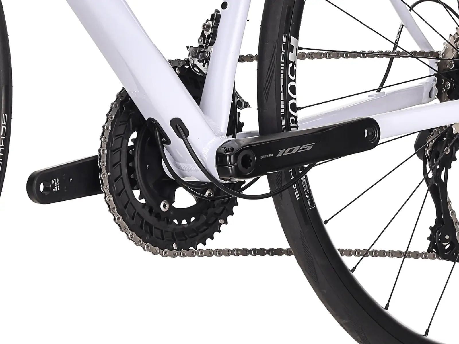 Superior XR 6.5 GF road bike Gloss Black / White