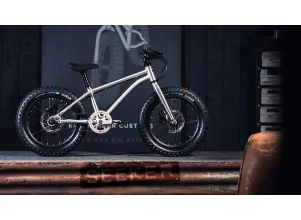 Early Rider Seeker X16 children's bike Brushed Aluminium