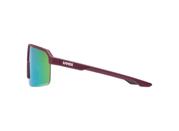 Uvex Ramp sunglasses Burgundy Matt/Mirror Rose