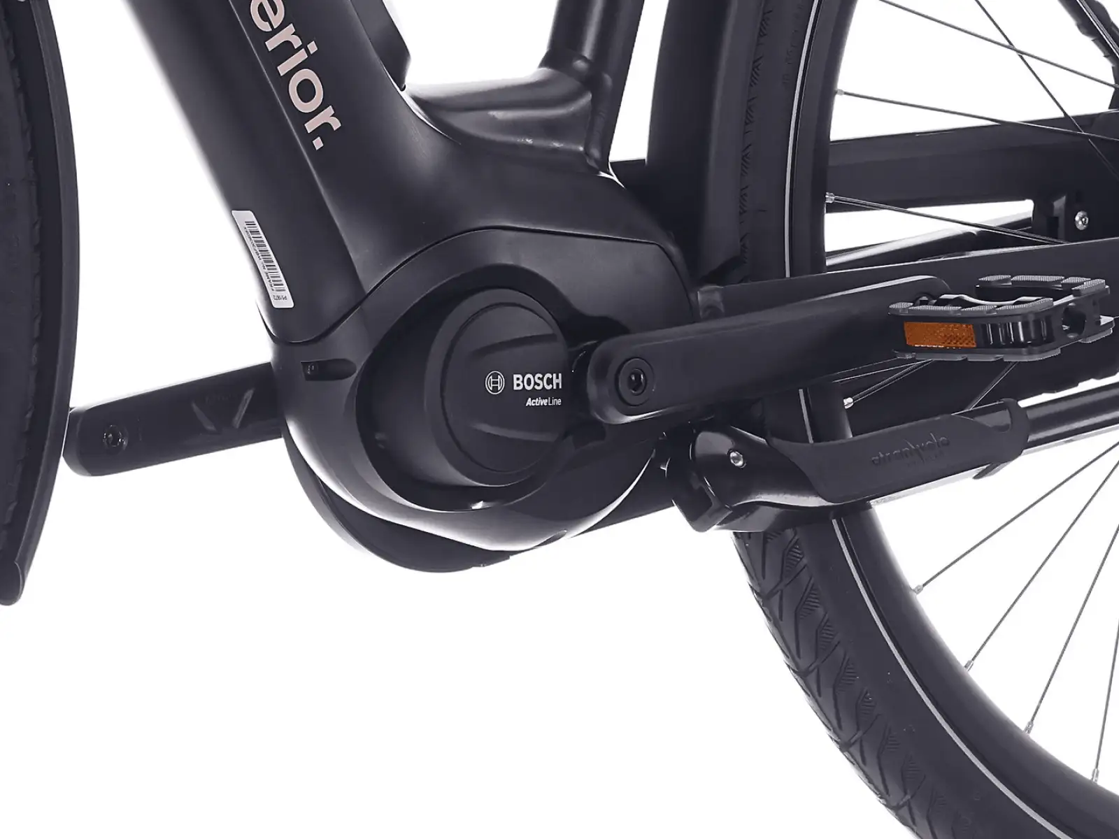 Superior eWAY 5.9 city electric bike Matte Black