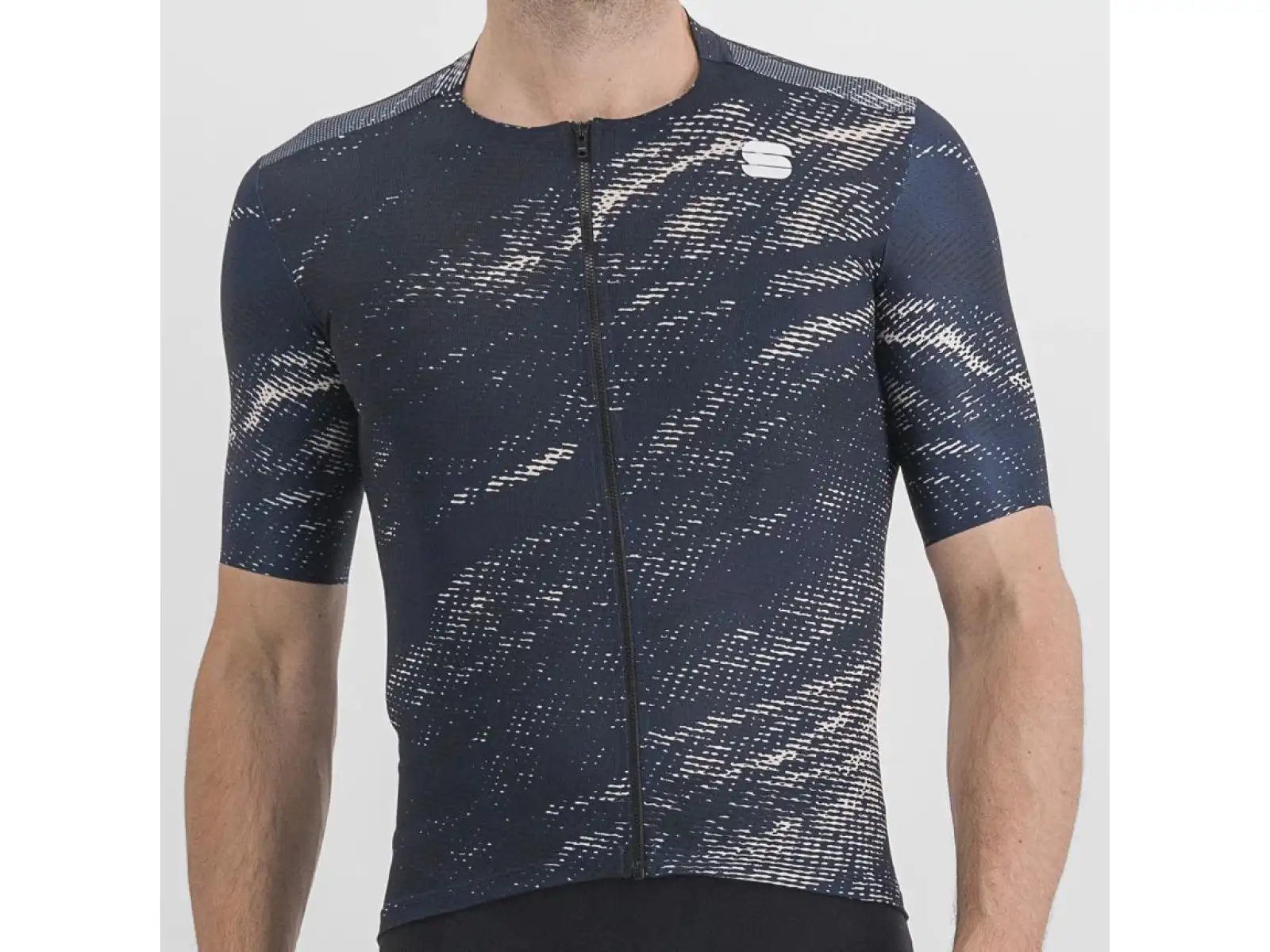 Sportful Cliff supergiara men's jersey short sleeve galaxy blue