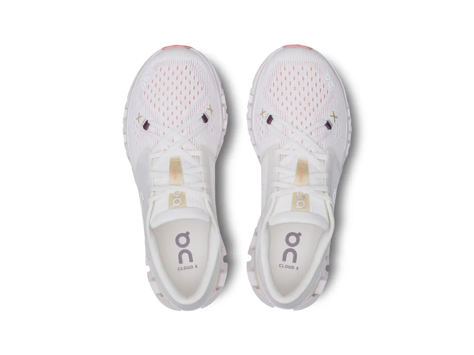On Cloud X 4 Running Shoes Women Ivory/Sand