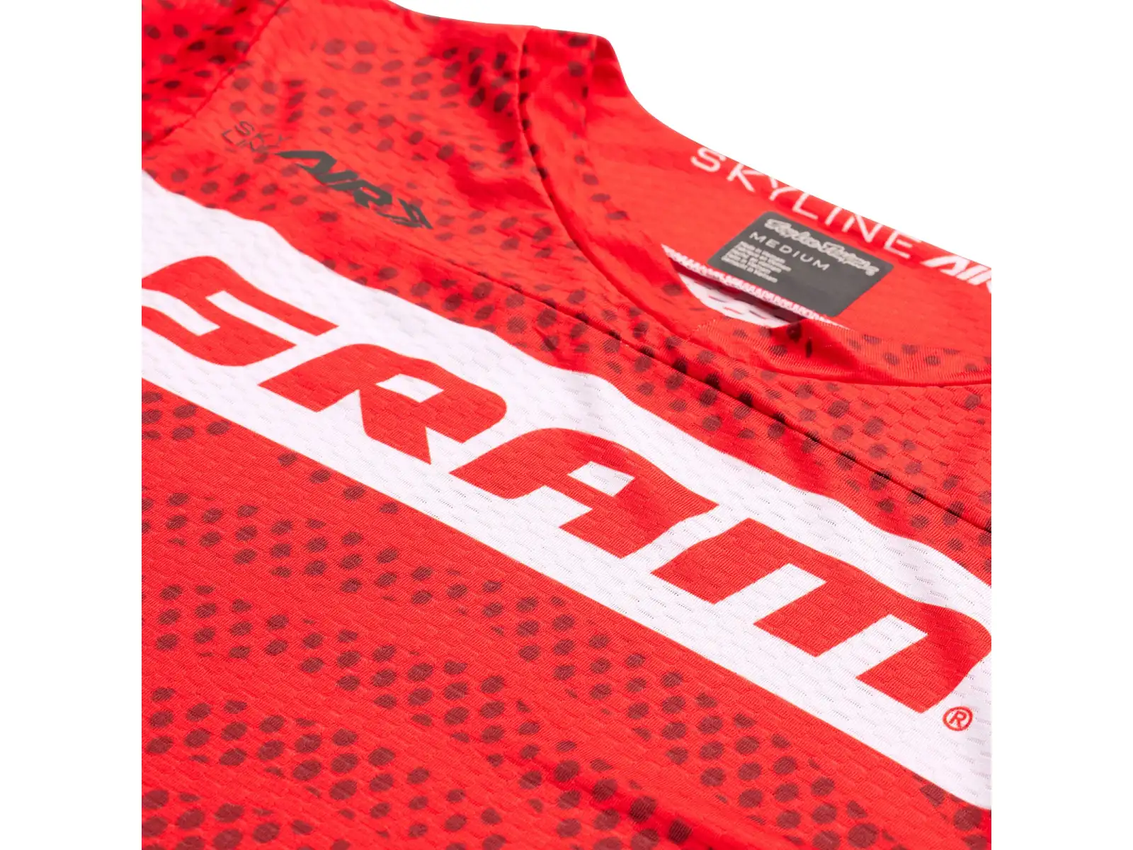 Troy Lee Designs Skyline Air SRAM men's jersey long sleeve Fiery Red