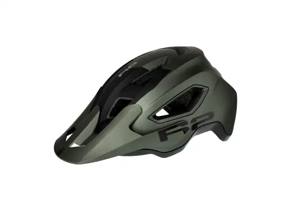 R2 Terraform cycling helmet dark olive/black