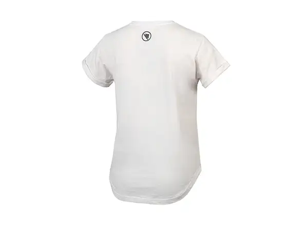 Endura One Clan Organic Tee Camo women's shirt White