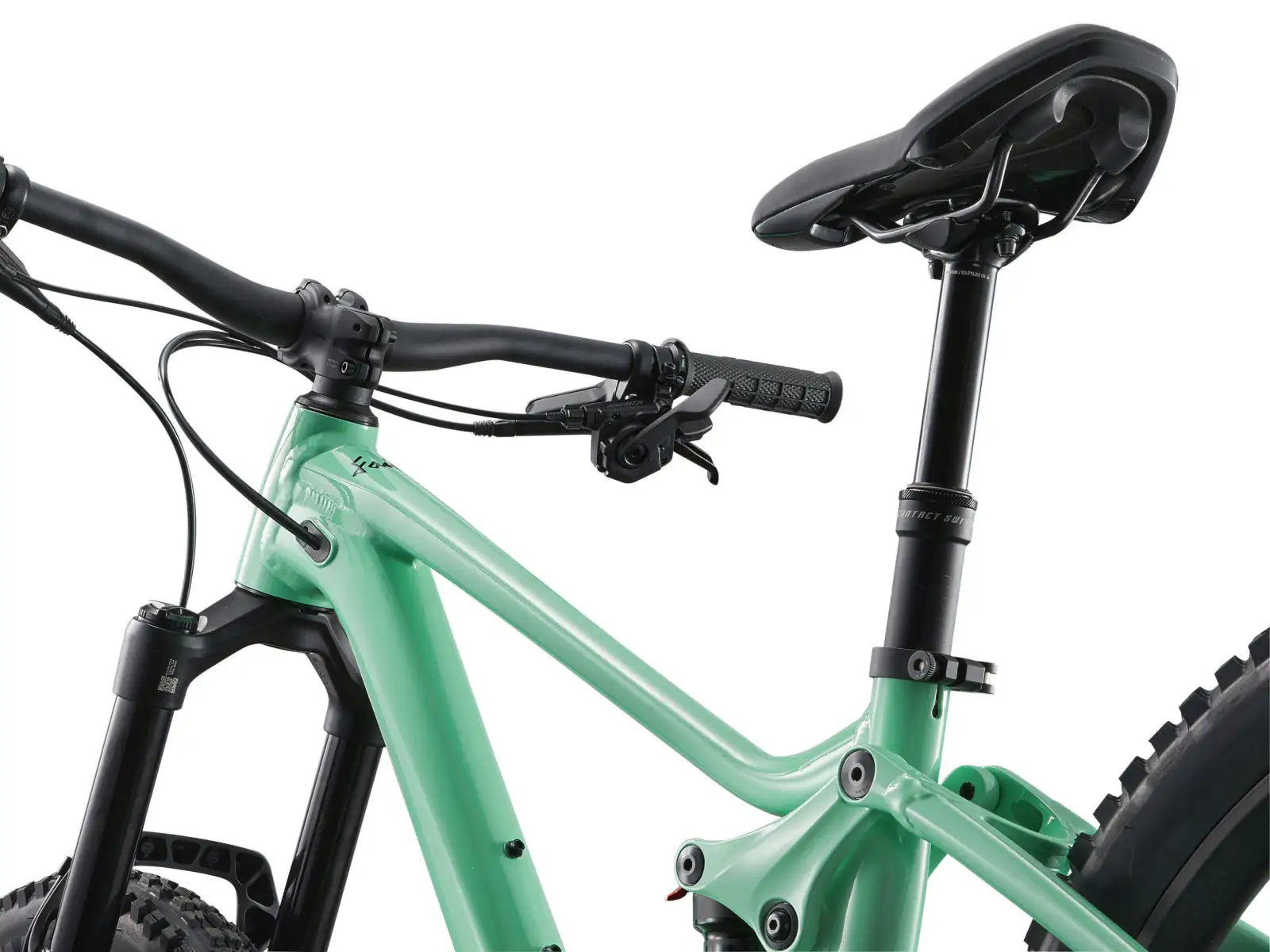 Liv Faith 24 children's full-suspension bike Neo Mint