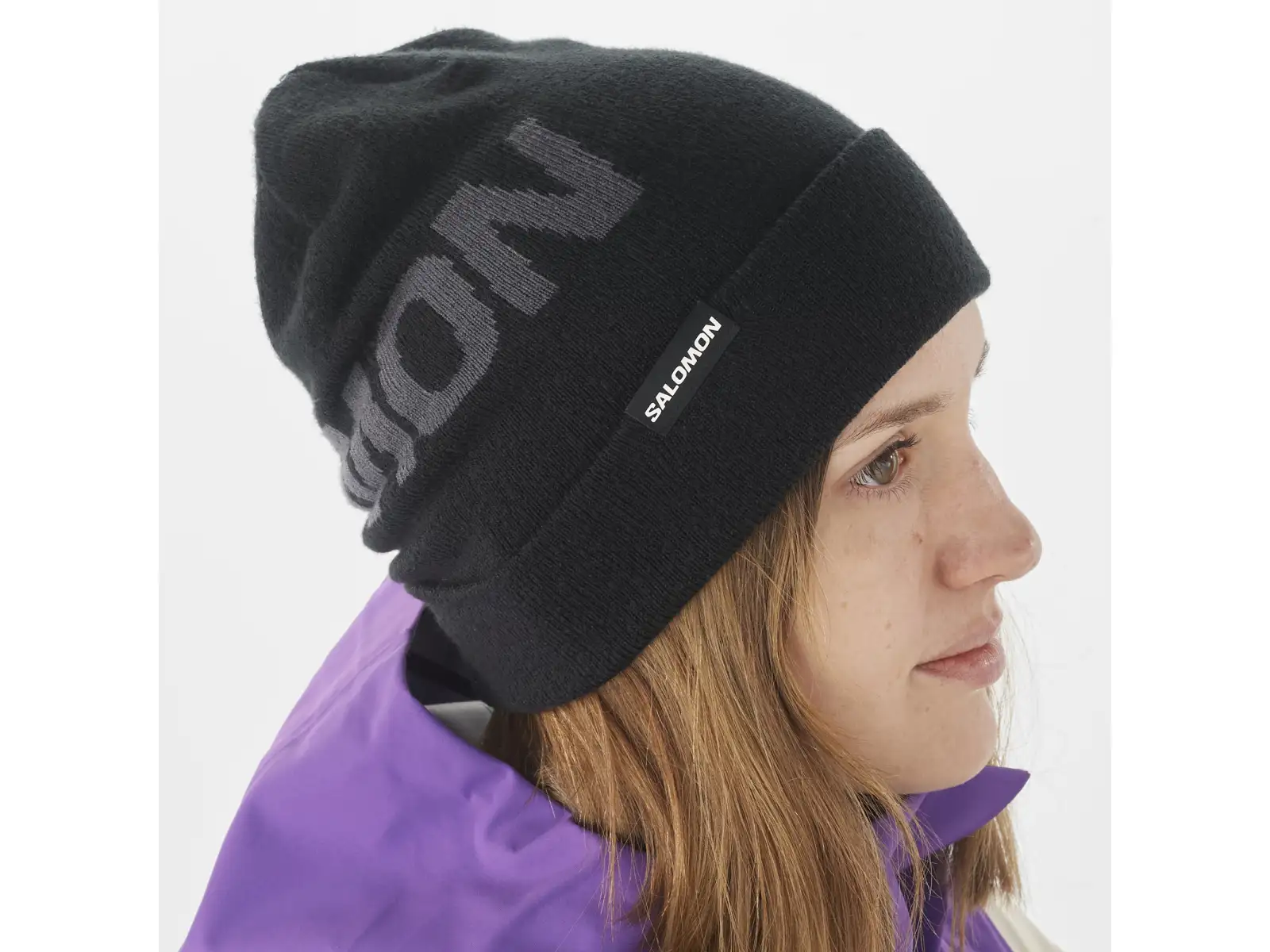 Salomon Hermitage beanie Deep Black